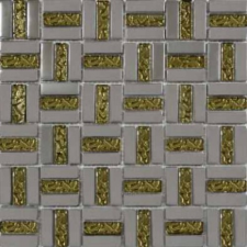 1087 Мозаїка Тріно платина-золото рифлена