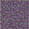569 Мозаїка мікс фіолетовий рельєфний- рельєфна платина