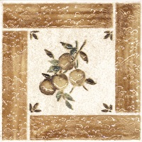 DEC ARIZA BIANCO 3 WOOD декор