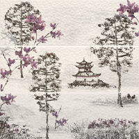 DEC SET (3) AKITA PURPURA декор3