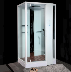 FEN8912WL SOUL Бокс паровий 1200х900х2200 мм, білий, лівий (5 уп)