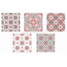 ВИШИВАНКА ЧЕРВОНА 1 плитка