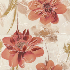 LAZIO WHITE FLOWER INSERTO декор2