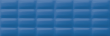 VIVID BLUE GLOSSY PILLOW