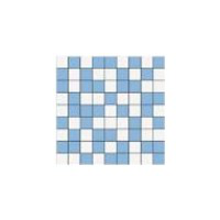 Мозаїка MIX MOS BRILLO AZUL/BLANCO (25x25)