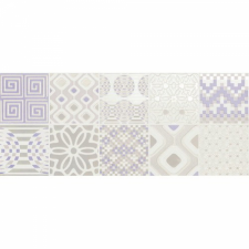 MLW-D27K DEC.PREINCISO PATCHWORK WHITE/LILAC декор