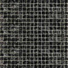 448 Мозаїка моно чорний колотий