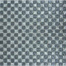 647-Шахматка (рельєфна, платина - рельефна сіра) мозаїка