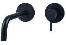 LIG 007 NO70 LIGHT Смеситель для раковины, излив 245 мм, черный