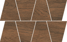 PRIME BROWN MOZAIC TRAPEZE
