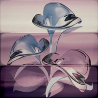 7015-16-17 COMP FUCSIA LILA MALVA MURANO 3 декор3