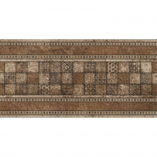 STELLSTUFE MIT DEKOR BREMEN ROTBRAUN