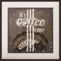 COFFEE TIME BROWN C декор
