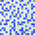 446 Мозаїка моно блакитний колотий