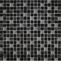 911 Мозаїка мікс чорний-чорний рифлений верх-платина